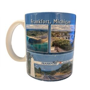 Point Betsie Lighthouse Frankfort Michigan Souvenir Coffee Tea Mug